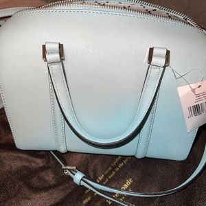 NWT Kate Spade baby blue handbag